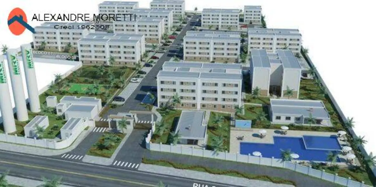 Foto 1 de Apartamento com 2 quartos à venda, 43m2 em Éden, Sorocaba - SP