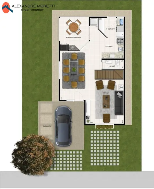 Casa com 3 quartos à venda, 150m2 em Jardim São Carlos, Sorocaba - SP - imagem 6 Foto 6 de Casa com 3 quartos à venda, 150m2 em Jardim São Carlos, Sorocaba - SP