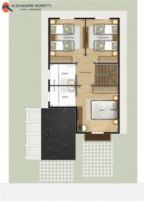 Casa com 3 quartos à venda, 150m2 em Jardim São Carlos, Sorocaba - SP - imagem 7 Foto 7 de Casa com 3 quartos à venda, 150m2 em Jardim São Carlos, Sorocaba - SP