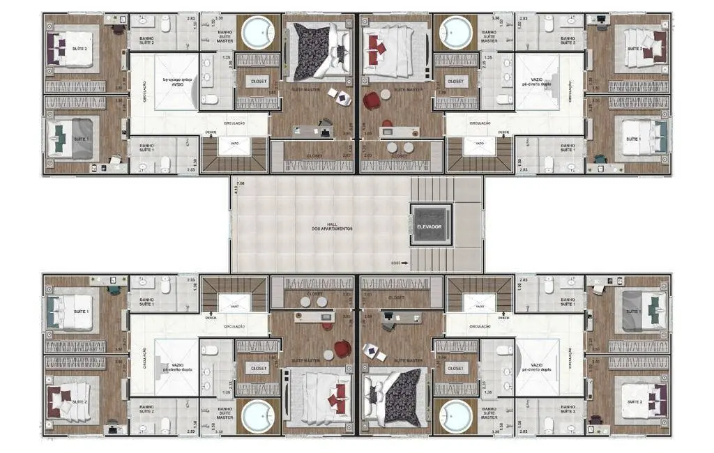 Apartamento com 3 quartos à venda, 190m2 em Jardim dos Estados, Pocos De Caldas - MG - imagem 8 Foto 8 de Apartamento com 3 quartos à venda, 190m2 em Jardim dos Estados, Pocos De Caldas - MG