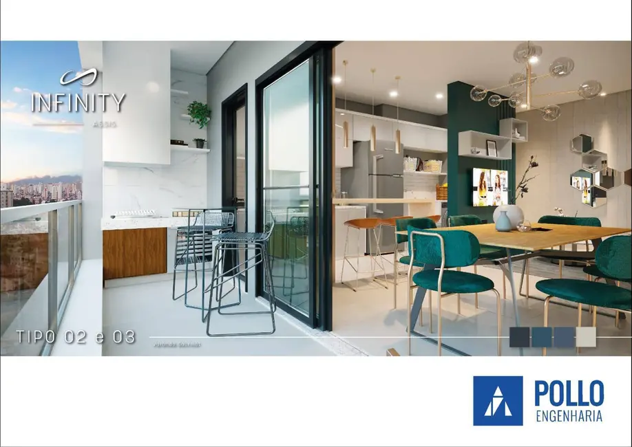 Apartamento com 2 quartos à venda, 54m2 em Centro, Pocos De Caldas - MG - imagem 6 Foto 6 de Apartamento com 2 quartos à venda, 54m2 em Centro, Pocos De Caldas - MG