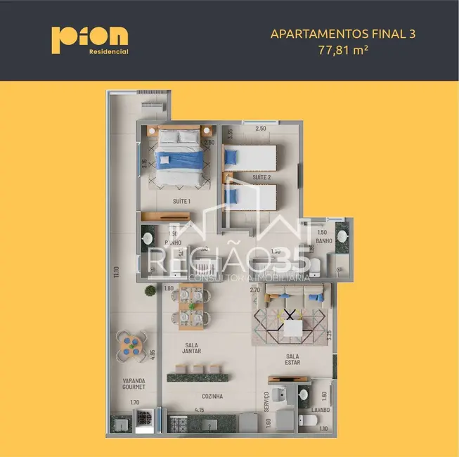 Apartamento com 2 quartos à venda, 80m2 em Ubatuba - SP - imagem 8 Foto 8 de Apartamento com 2 quartos à venda, 80m2 em Ubatuba - SP