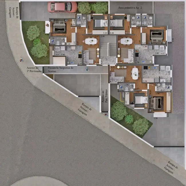 Foto 6 de Apartamento com 2 quartos à venda, 57m2 em Jardim Bandeirantes, Pocos De Caldas - MG