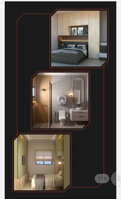 Apartamento com 1 quarto à venda, 21m2 em Pocos De Caldas - MG - imagem 5 Foto 5 de Apartamento com 1 quarto à venda, 21m2 em Pocos De Caldas - MG