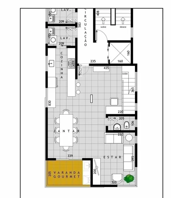 Foto 4 de Apartamento com 4 quartos à venda, 166m2 em Jardim Country Club, Pocos De Caldas - MG