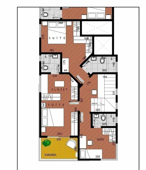 Foto 5 de Apartamento com 4 quartos à venda, 166m2 em Jardim Country Club, Pocos De Caldas - MG
