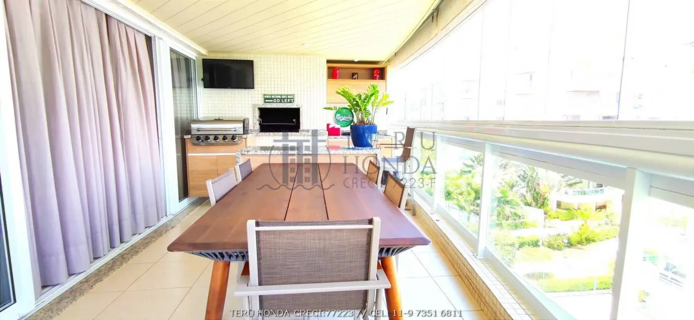 Foto 9 de Apartamento com 4 quartos à venda, 186m2 em Bertioga - SP