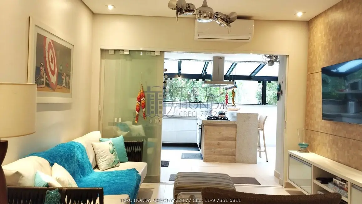 Foto 3 de Apartamento com 3 quartos à venda, 125m2 em Bertioga - SP