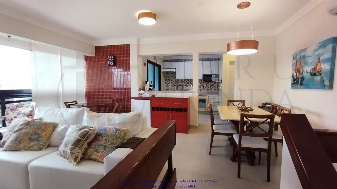 Apartamento com 3 quartos à venda, 114m2 em Bertioga - SP - imagem 8 Foto 8 de Apartamento com 3 quartos à venda, 114m2 em Bertioga - SP