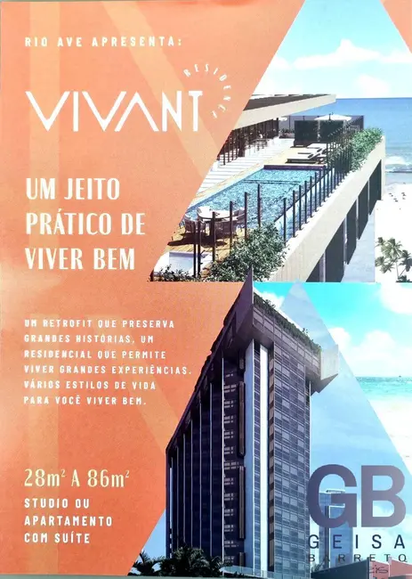 Foto 1 de Apartamento com 1 quarto à venda, 28m2 em Pina, Recife - PE