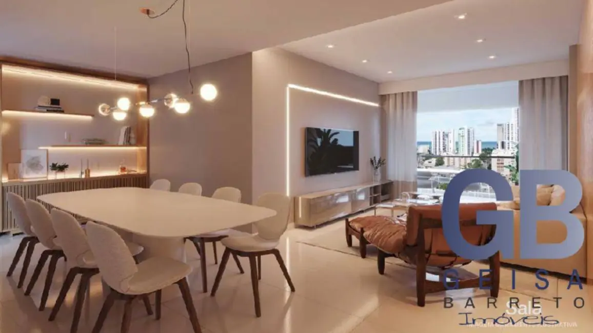 Apartamento com 4 quartos à venda, 130m2 em Pina, Recife - PE - imagem 5 Foto 5 de Apartamento com 4 quartos à venda, 130m2 em Pina, Recife - PE