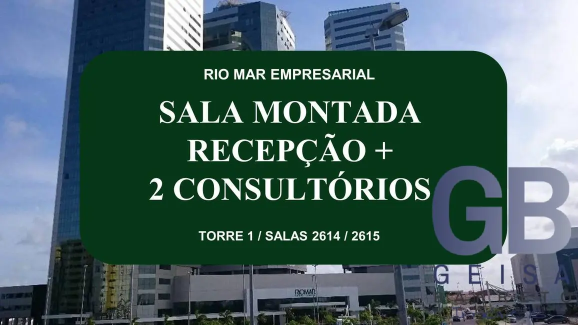Foto 1 de Sala Comercial para alugar, 61m2 em Pina, Recife - PE