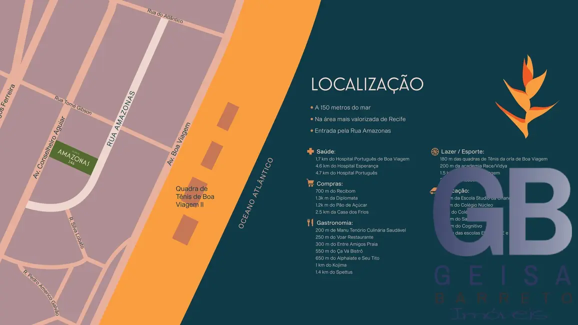 Foto 8 de Apartamento com 3 quartos à venda, 131m2 em Pina, Recife - PE