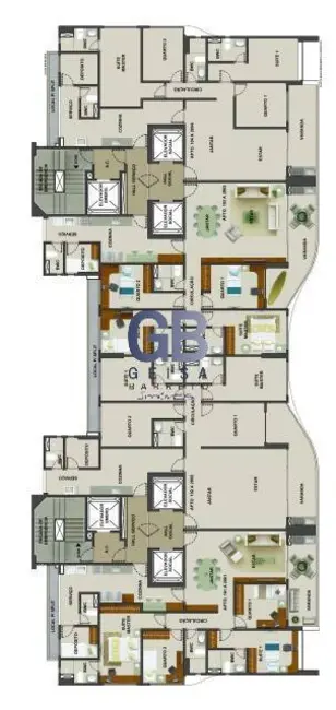 Apartamento com 4 quartos à venda, 125m2 em Boa Viagem, Recife - PE - imagem 6 Foto 6 de Apartamento com 4 quartos à venda, 125m2 em Boa Viagem, Recife - PE