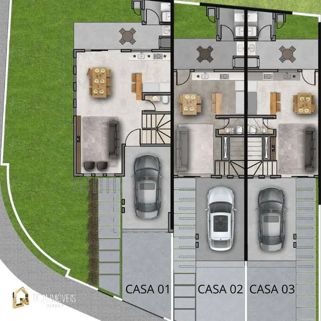 Foto 6 de Sobrado com 2 quartos à venda, 108m2 em Bela Vista, Gaspar - SC