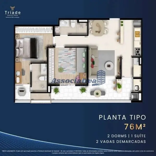 Foto 11 de Apartamento à venda em Esplanada Independência, Taubate - SP