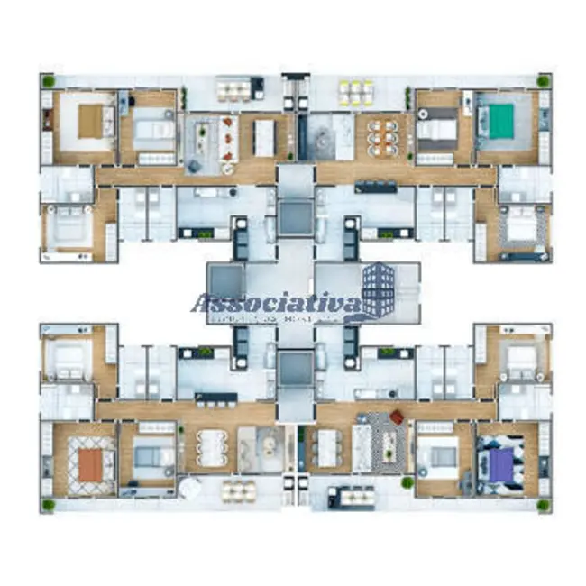 Foto 9 de Apartamento com 3 quartos à venda em Independência, Taubate - SP