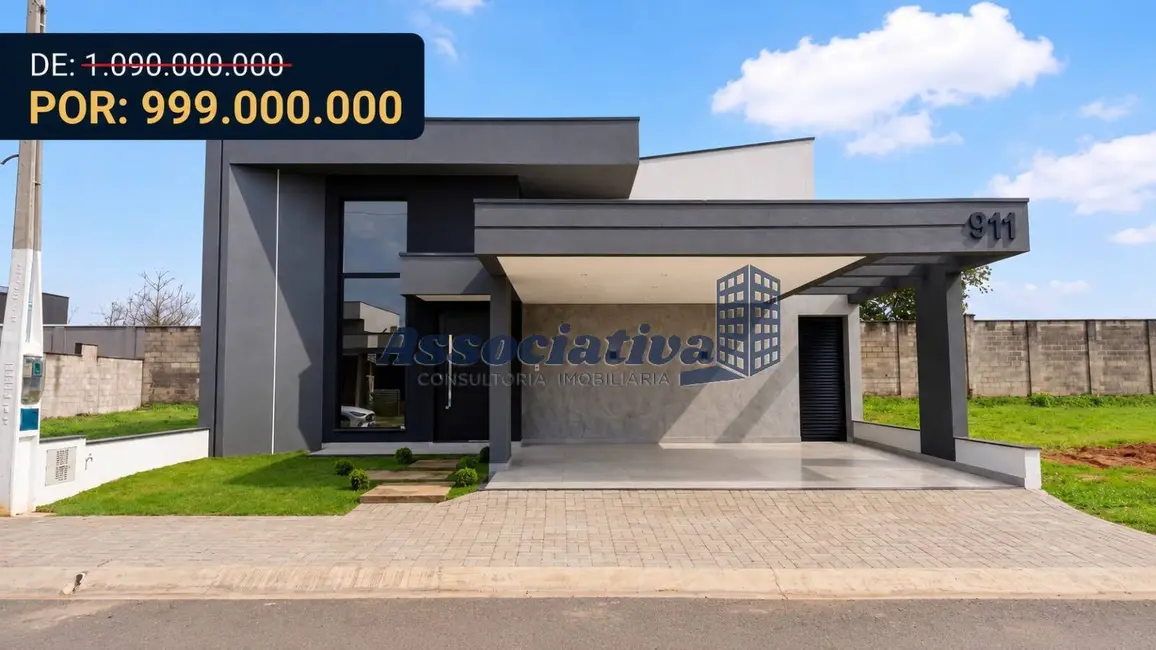 Foto 1 de Casa de Condomínio com 3 quartos à venda, 253m2 em Tremembe - SP