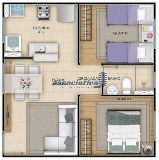 Foto 11 de Apartamento à venda em Estiva, Taubate - SP