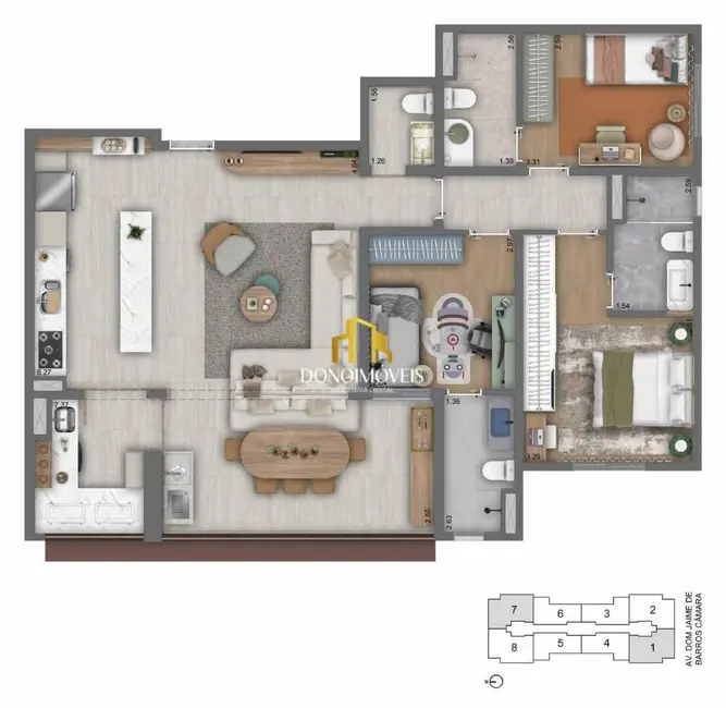 Foto 3 de Apartamento à venda, 9383m2 em Planalto, Sao Bernardo Do Campo - SP