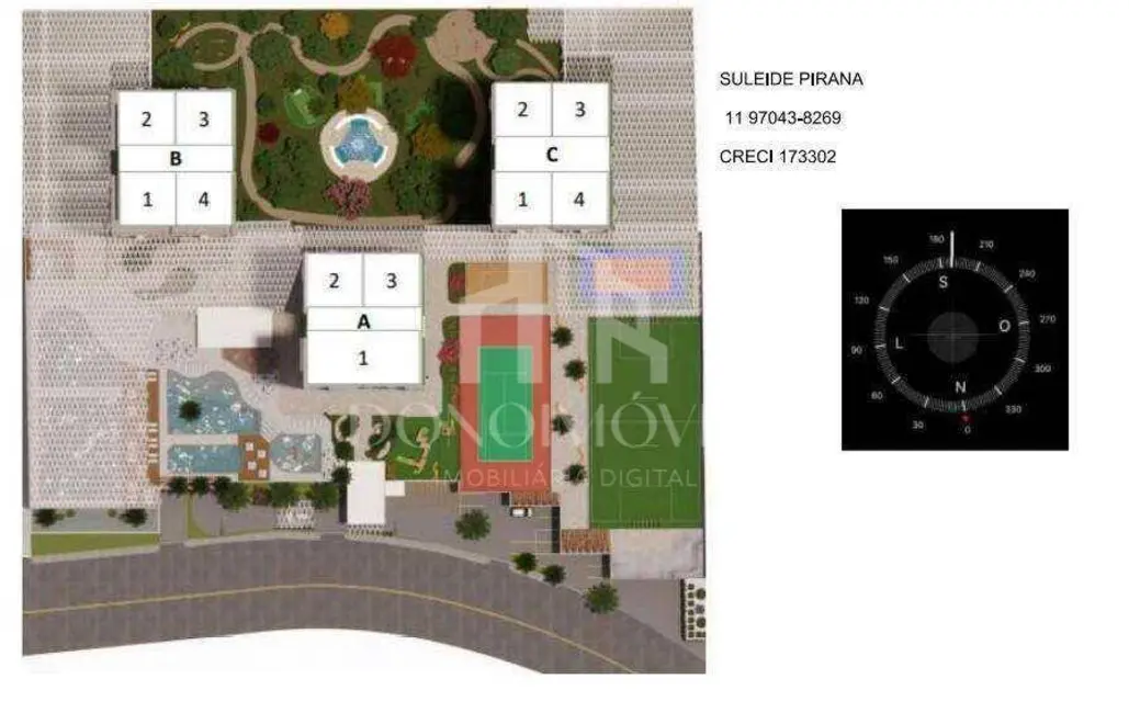 Foto 6 de Apartamento com 3 quartos à venda, 250m2 em Centro, Sao Bernardo Do Campo - SP