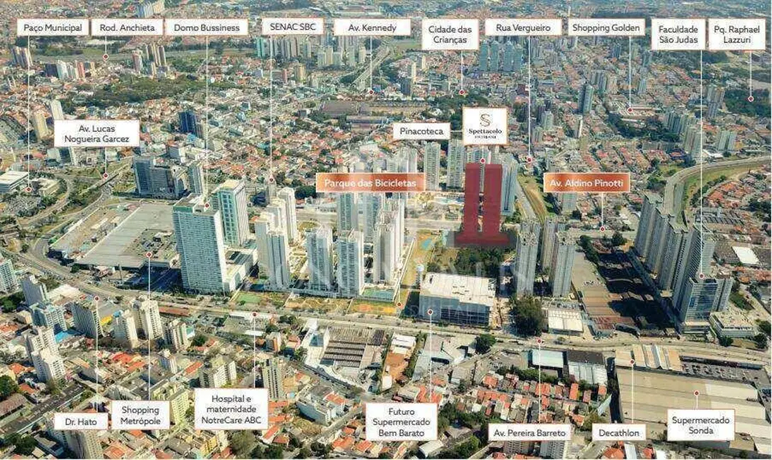 Foto 1 de Apartamento com 3 quartos à venda, 123m2 em Centro, Sao Bernardo Do Campo - SP