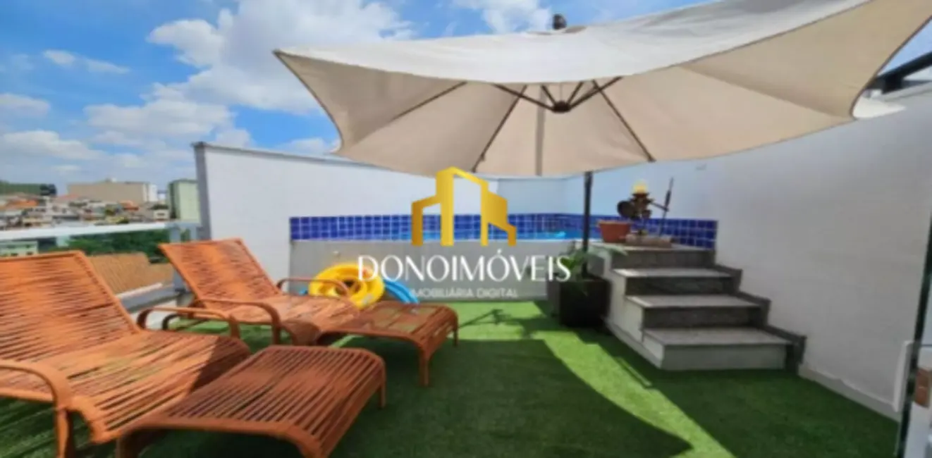 Foto 1 de Cobertura com 2 quartos à venda, 117m2 em Campestre, Santo Andre - SP