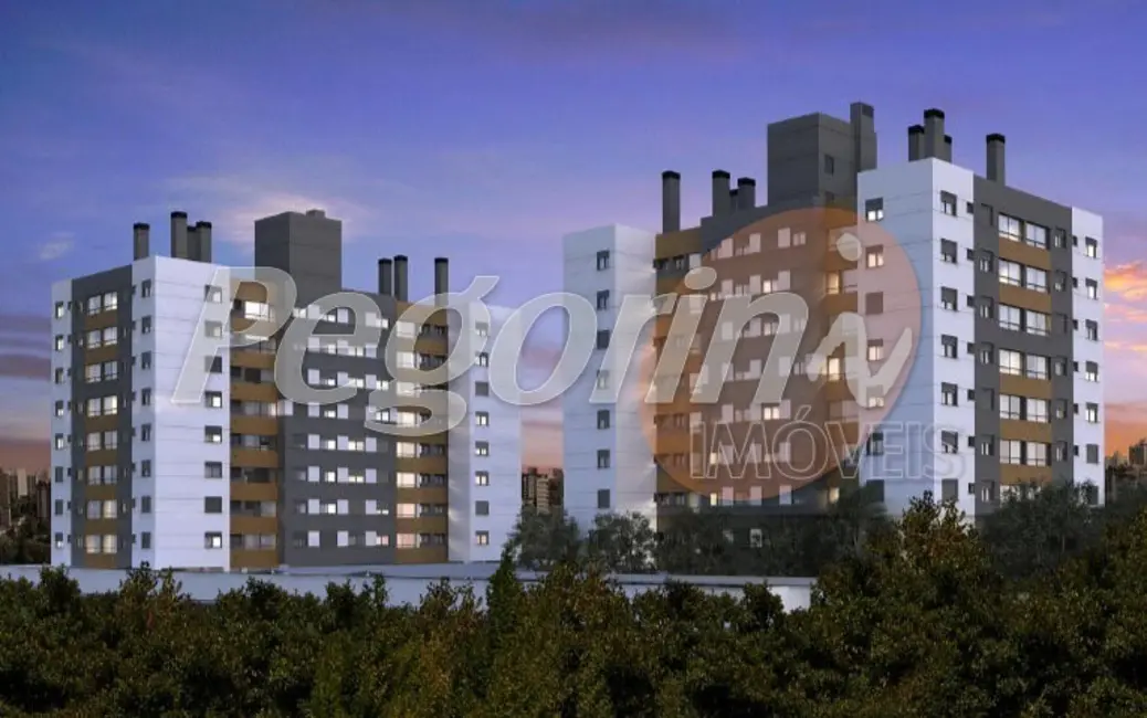 Foto 2 de Apartamento com 3 quartos à venda, 77m2 em Camaquã, Porto Alegre - RS