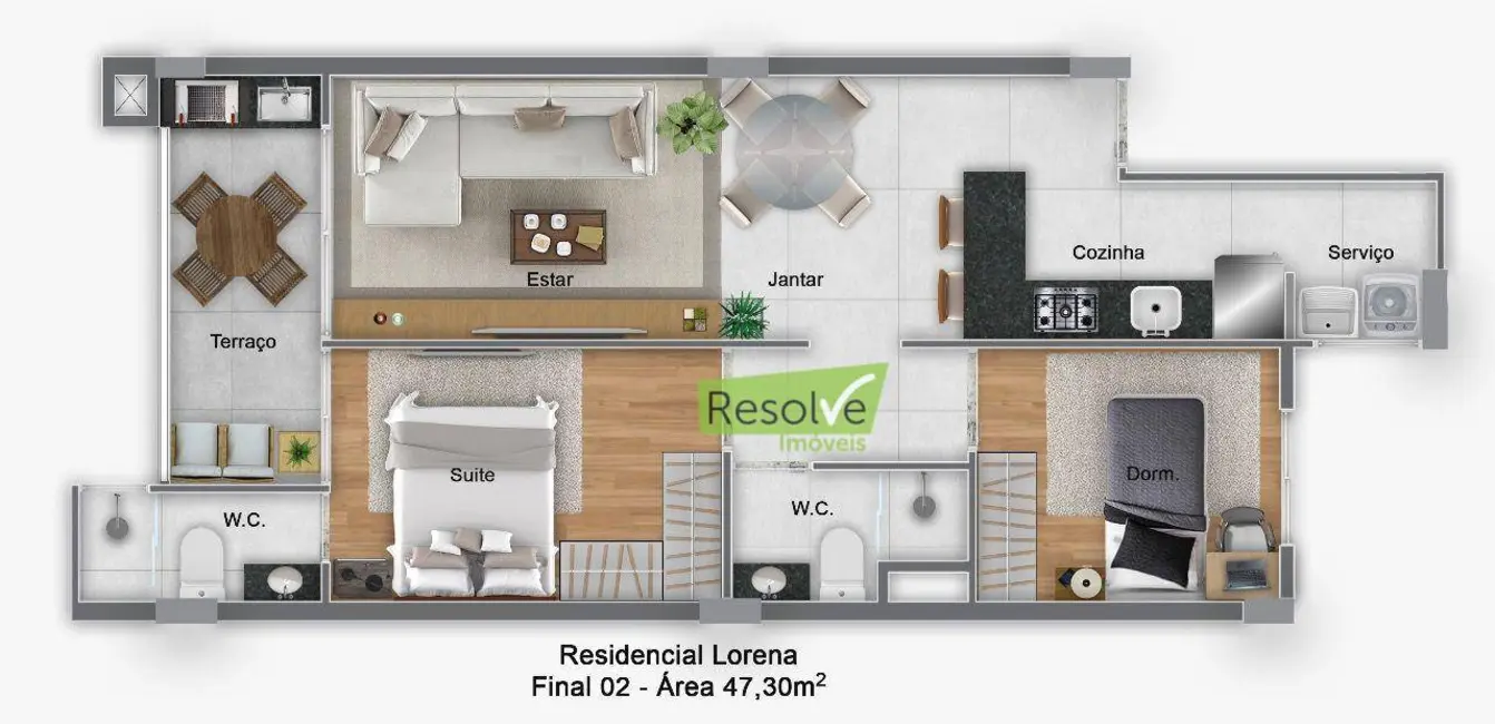 Foto 1 de Apartamento com 2 quartos à venda, 78m2 em Sao Bernardo Do Campo - SP