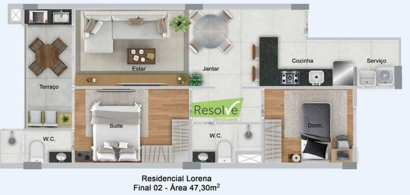 Apartamento com 2 quartos à venda, 90m2 em Sao Bernardo Do Campo - SP - imagem 9 Foto 9 de Apartamento com 2 quartos à venda, 90m2 em Sao Bernardo Do Campo - SP