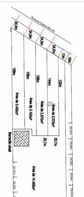 Terreno / Lote à venda, 2070m2 em Sinop - MT - imagem 4 Foto 4 de Terreno / Lote à venda, 2070m2 em Sinop - MT