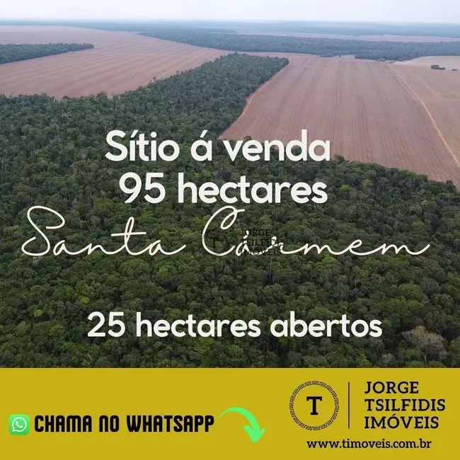 Sítio / Rancho com 1 quarto à venda, 950000m2 em Vera - MT - imagem 1 Foto 1 de Sítio / Rancho com 1 quarto à venda, 950000m2 em Vera - MT