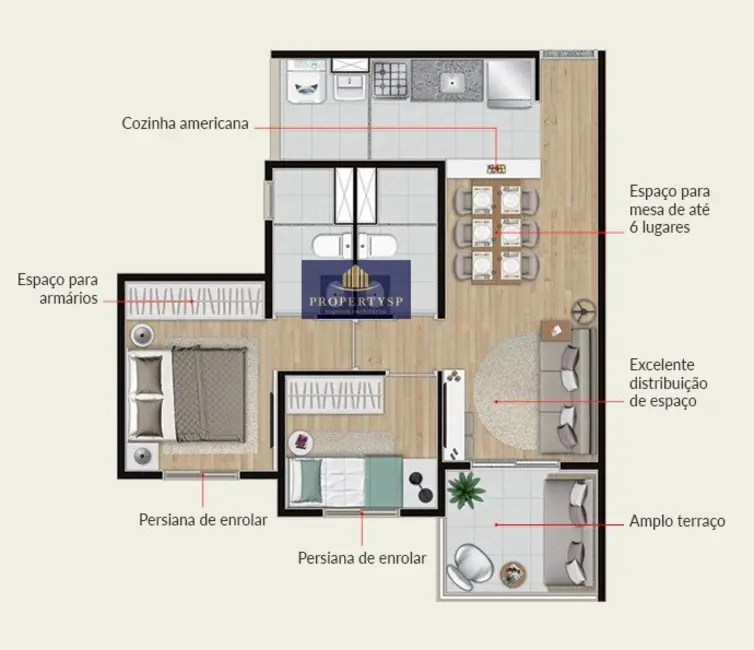 Foto 7 de Apartamento com 2 quartos à venda, 51m2 em Vila Romana, São Paulo - SP