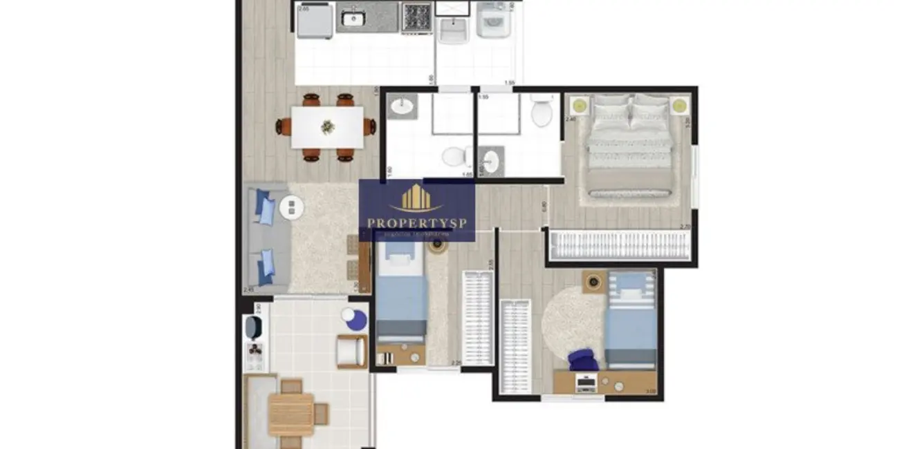 Foto 6 de Apartamento com 2 quartos à venda, 62m2 em Barra Funda, São Paulo - SP