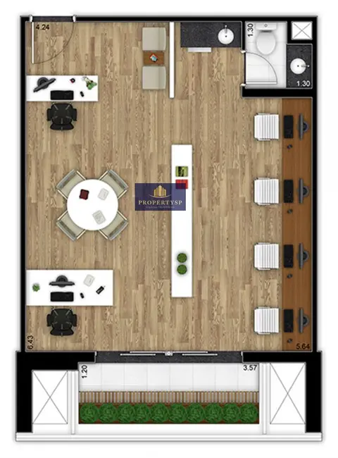 Sala Comercial à venda, 45m2 em Várzea da Barra Funda, São Paulo - SP - imagem 5 Foto 5 de Sala Comercial à venda, 45m2 em Várzea da Barra Funda, São Paulo - SP