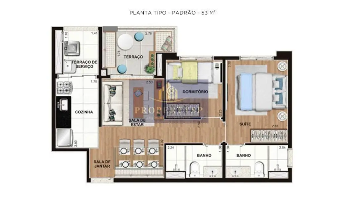 Foto 9 de Apartamento com 2 quartos à venda, 52m2 em Alto da Boa Vista, São Paulo - SP