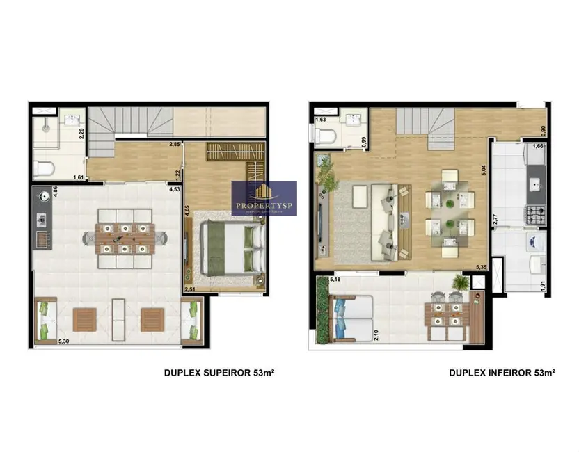 Foto 2 de Apartamento com 1 quarto à venda, 53m2 em Jardim Brasil (Zona Sul), São Paulo - SP