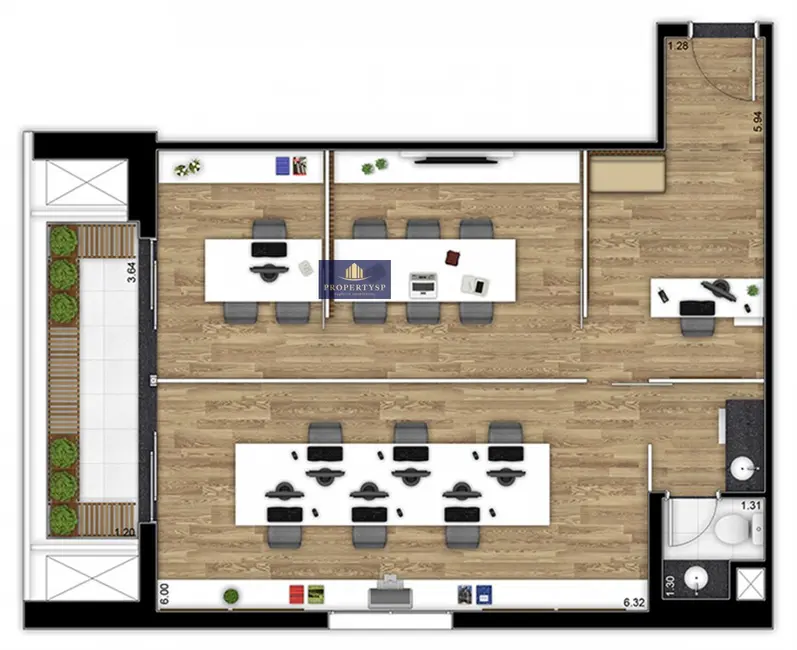 Foto 5 de Sala Comercial à venda, 60m2 em Várzea da Barra Funda, São Paulo - SP