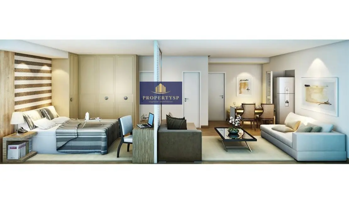 Foto 4 de Apartamento com 2 quartos à venda, 59m2 em Campo Belo, São Paulo - SP