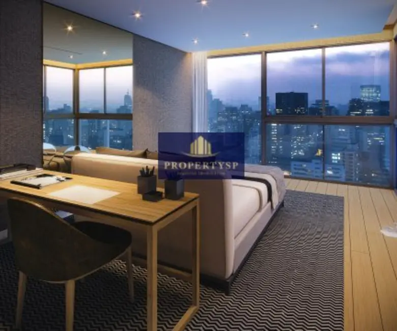 Apartamento com 1 quarto à venda, 29m2 em Pinheiros, São Paulo - SP - imagem 2 Foto 2 de Apartamento com 1 quarto à venda, 29m2 em Pinheiros, São Paulo - SP