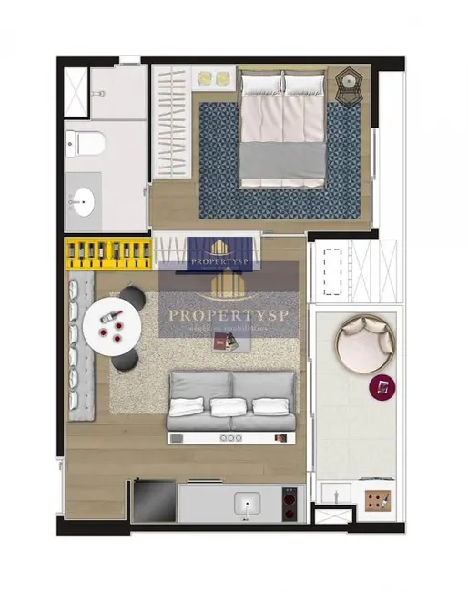 Foto 7 de Apartamento com 1 quarto à venda, 35m2 em Sumarezinho, São Paulo - SP