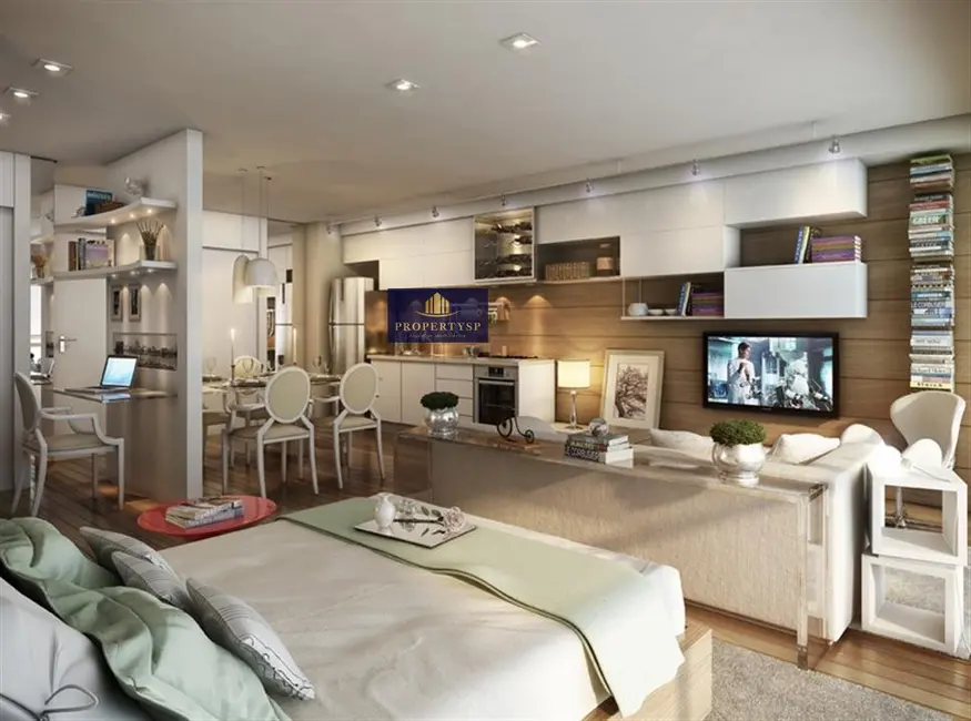 Foto 4 de Apartamento com 1 quarto à venda, 59m2 em Brooklin Paulista, São Paulo - SP