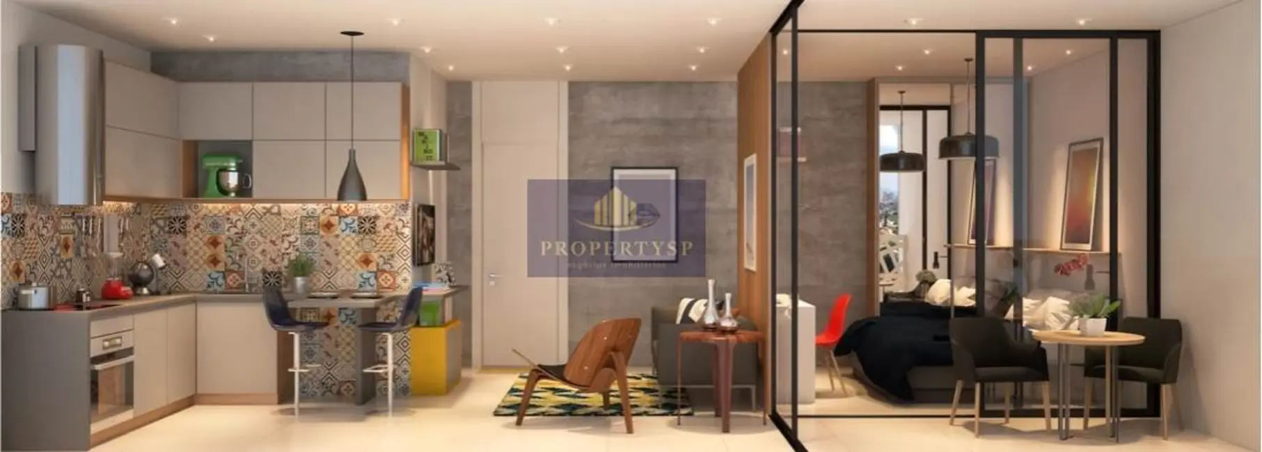 Foto 2 de Apartamento com 1 quarto à venda, 35m2 em Cerqueira César, São Paulo - SP