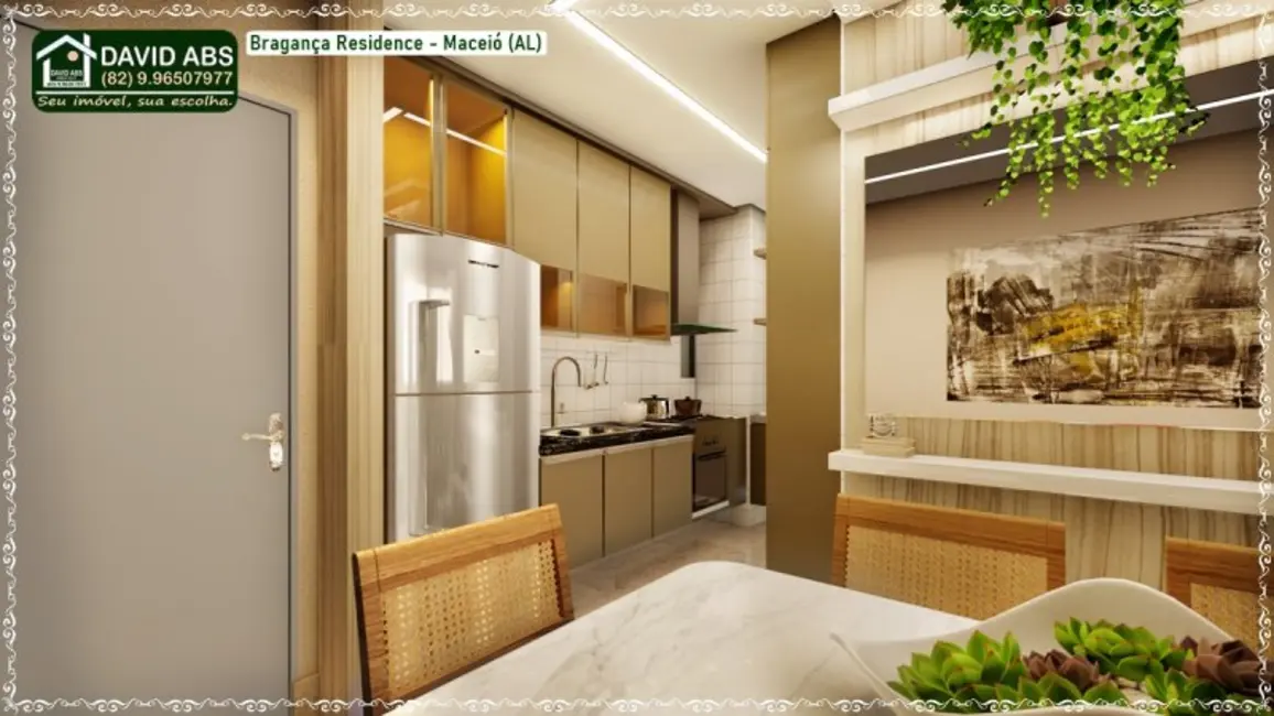 Apartamento com 2 quartos à venda, 56m2 em Pajuçara, Maceio - AL - imagem 4 Foto 4 de Apartamento com 2 quartos à venda, 56m2 em Pajuçara, Maceio - AL