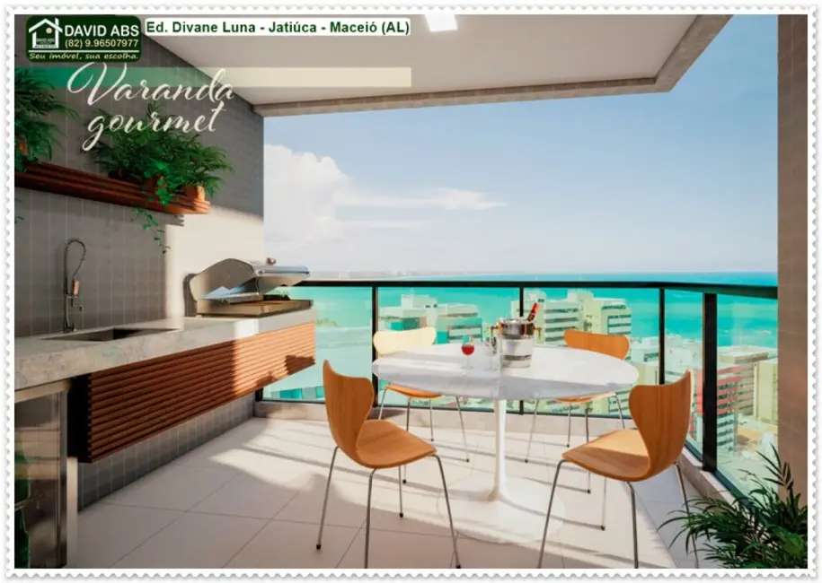 Apartamento com 3 quartos à venda, 89m2 em Jatiúca, Maceio - AL - imagem 3 Foto 3 de Apartamento com 3 quartos à venda, 89m2 em Jatiúca, Maceio - AL