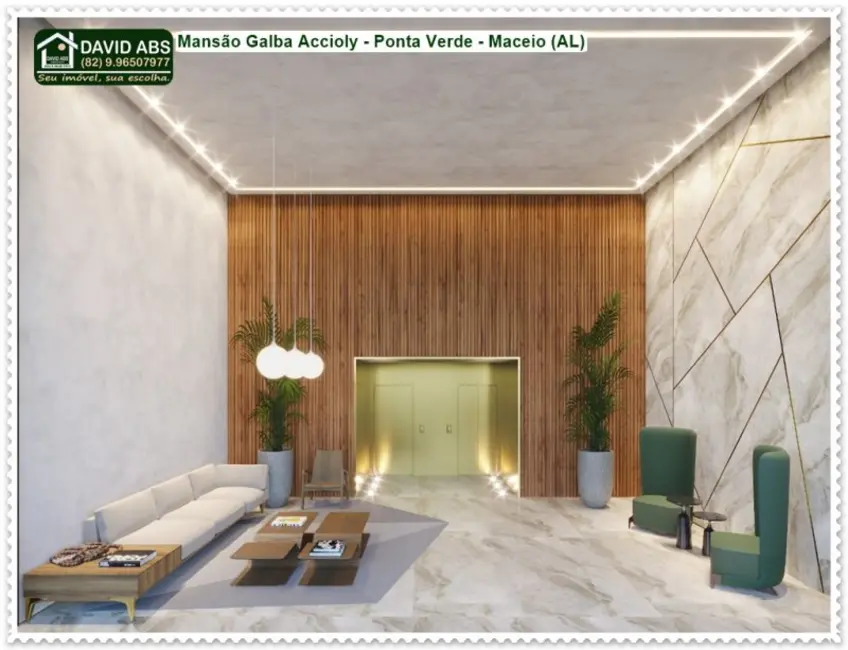 Foto 9 de Apartamento com 4 quartos à venda, 424m2 em Ponta Verde, Maceio - AL