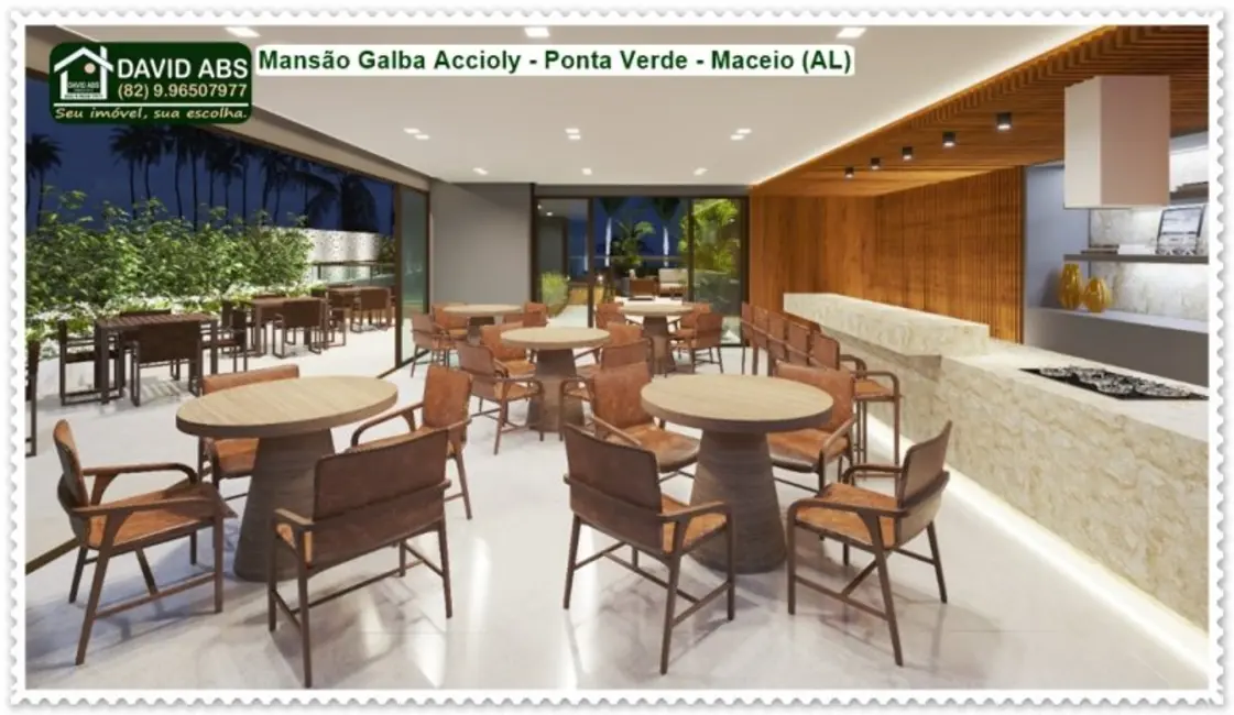 Foto 8 de Apartamento com 4 quartos à venda, 424m2 em Ponta Verde, Maceio - AL