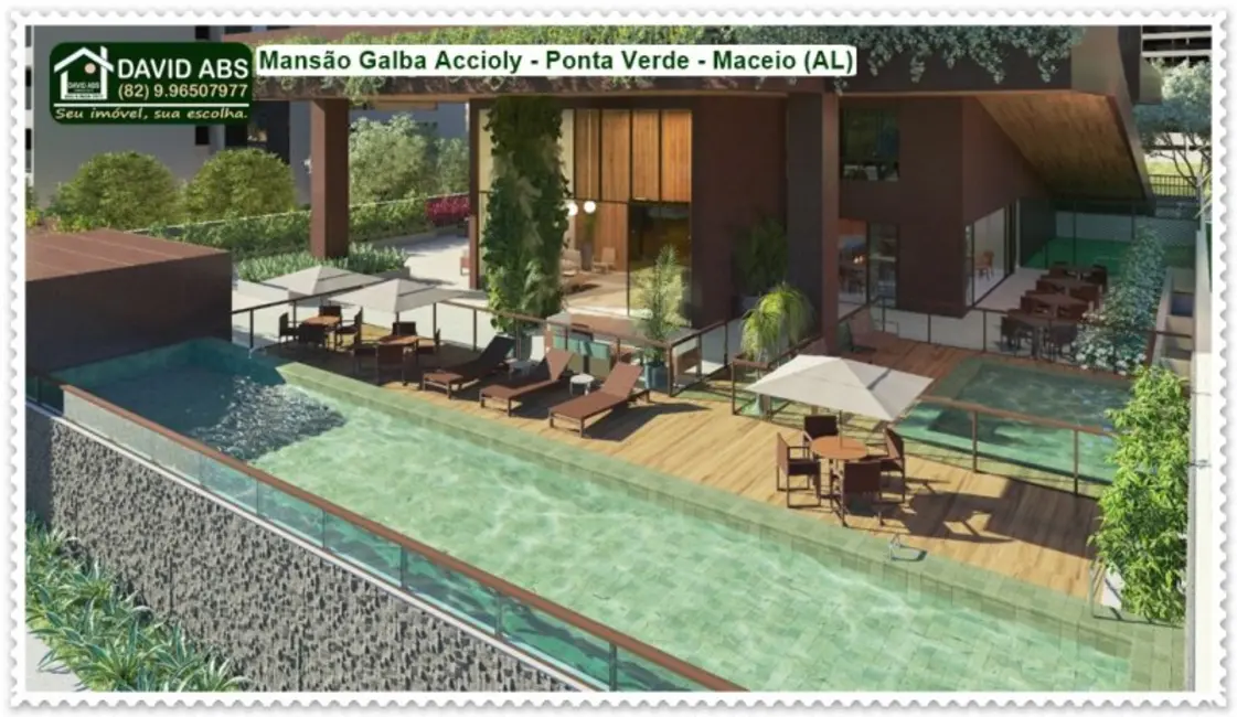 Foto 6 de Apartamento com 4 quartos à venda, 424m2 em Ponta Verde, Maceio - AL