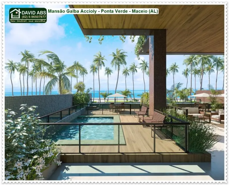 Foto 4 de Apartamento com 4 quartos à venda, 424m2 em Ponta Verde, Maceio - AL