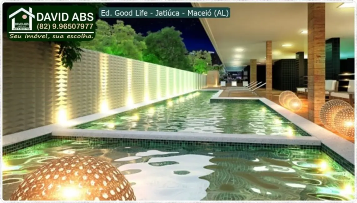 Apartamento com 3 quartos à venda, 73m2 em Jatiúca, Maceio - AL - imagem 6 Foto 6 de Apartamento com 3 quartos à venda, 73m2 em Jatiúca, Maceio - AL